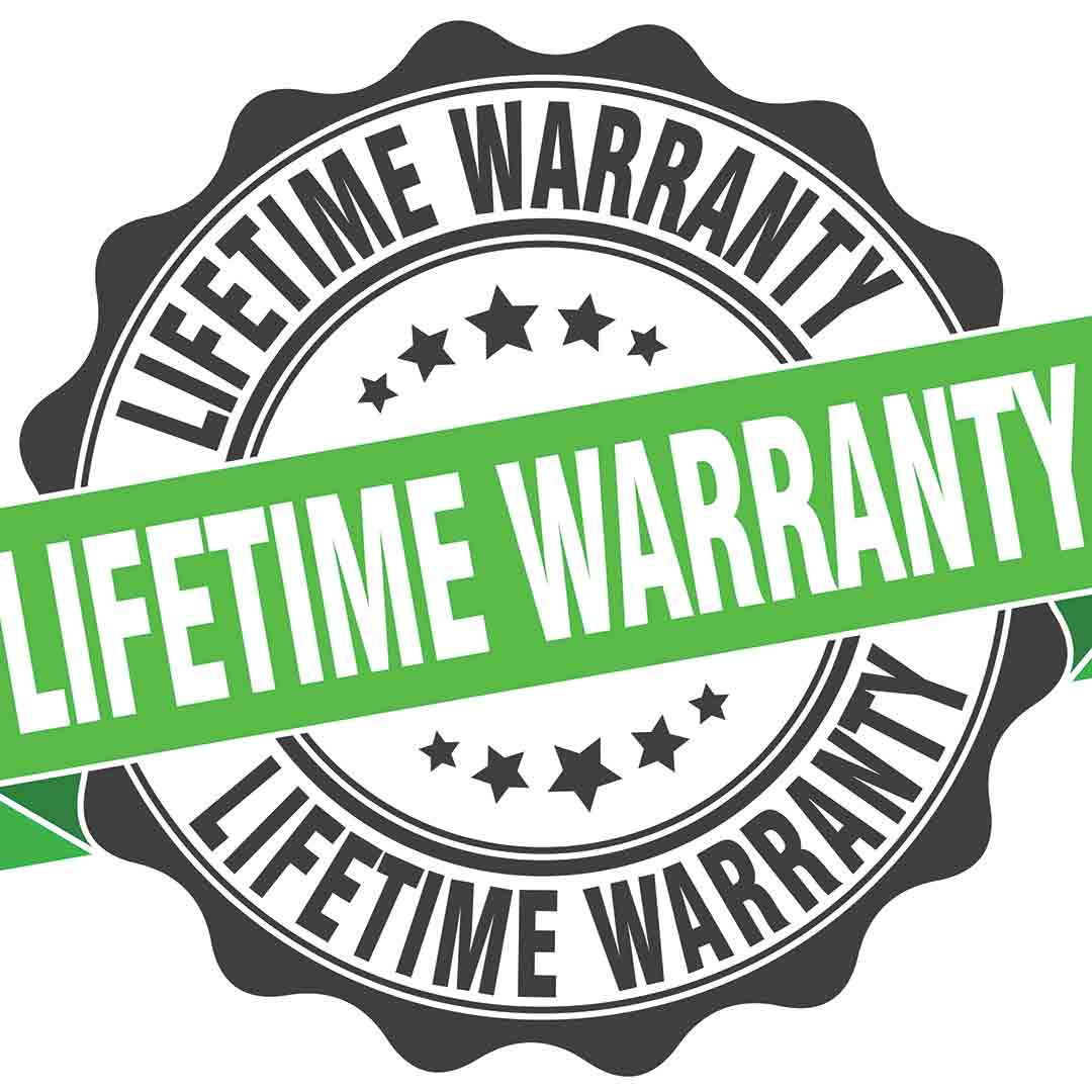 lifetime warranty stamp