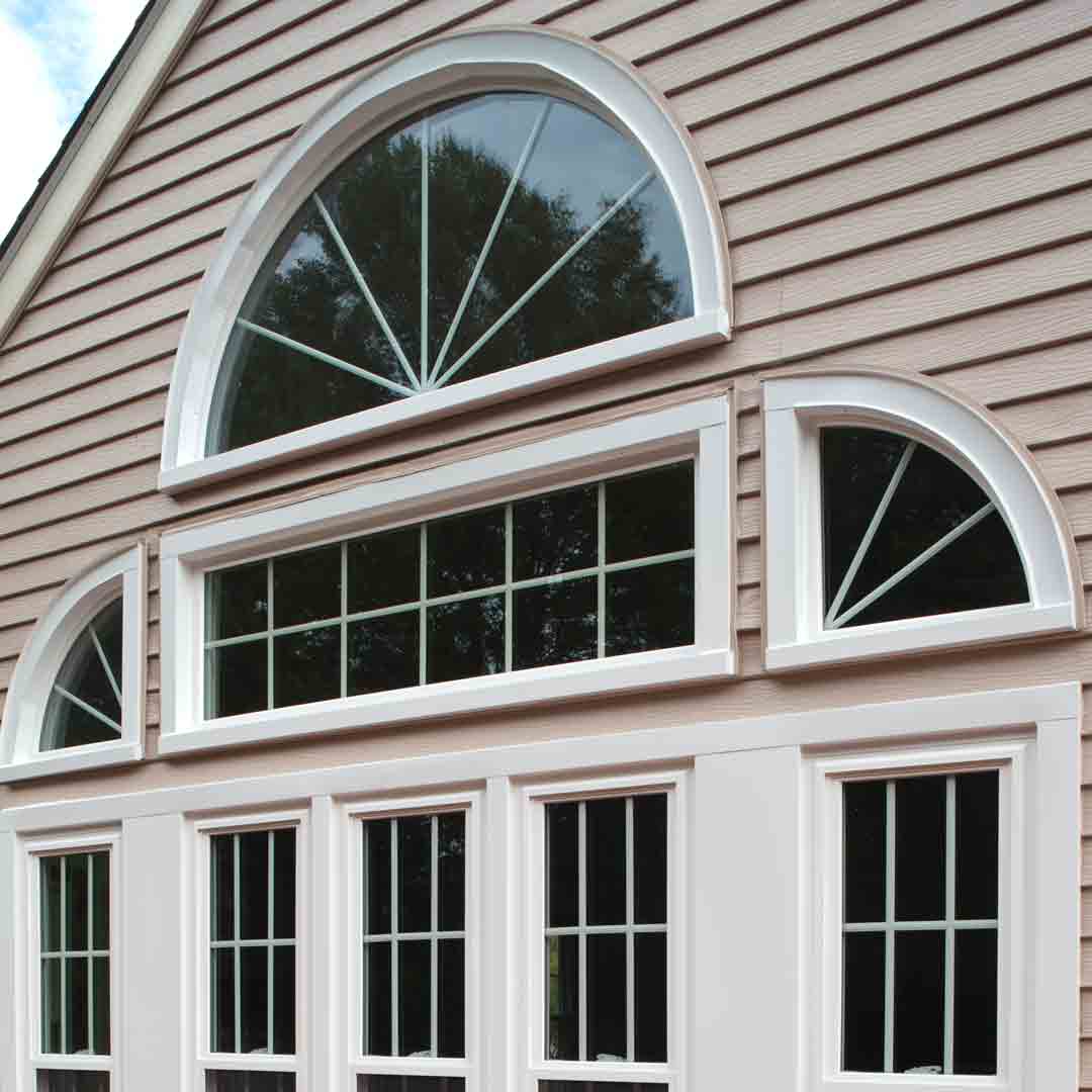 Specialty Windows on home