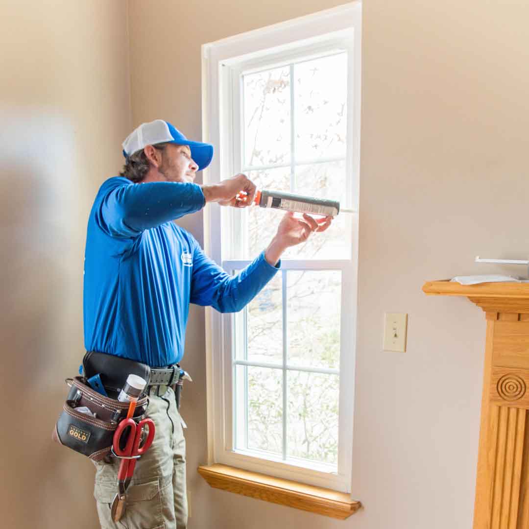 Protect your home this winter by addressing air leaks around the window
