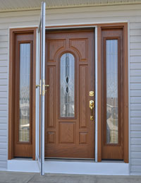 New entry doors for Charlotte homeowners.